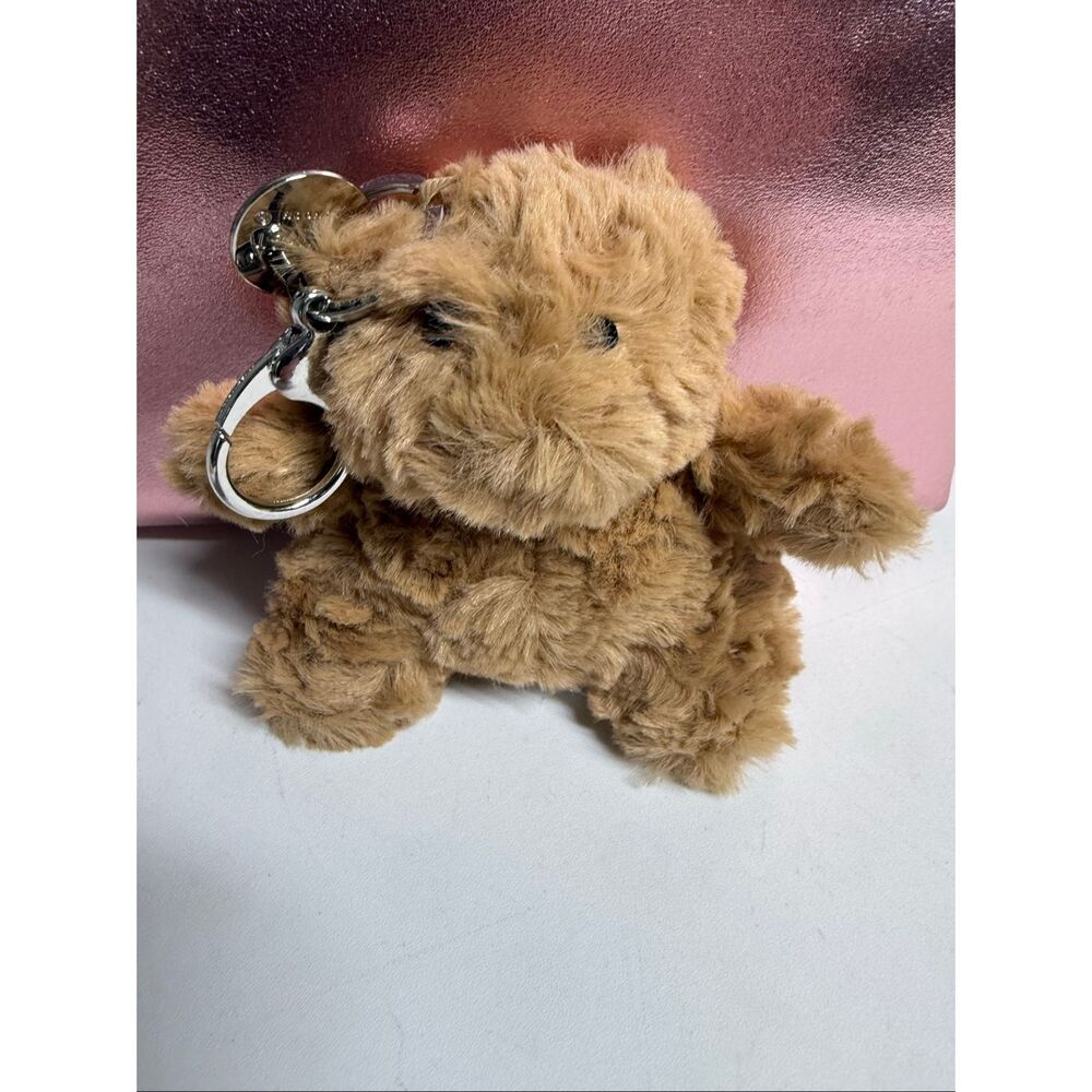 Jellycat Bartholomew Bear Bag Charm - Teddy Bear Plush Keychain - Picture 5 of 9